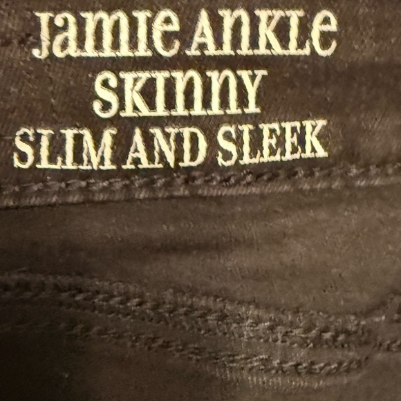 Sound/Style Jamie Ankle Skinny Slim & Sleek Jeans NWT Black 6 - Picture 6 of 12
